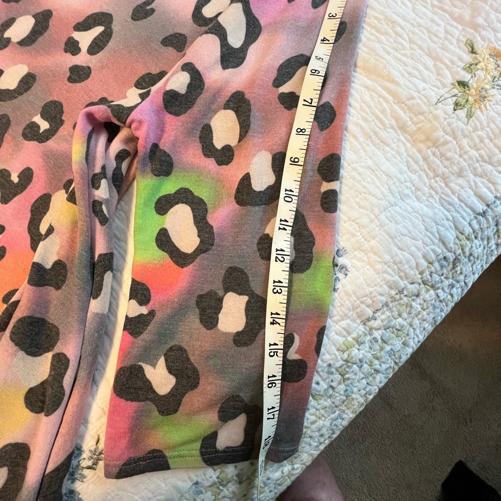 Multicolored Leopard Print Jumper, Long Sleeve, R… - image 3